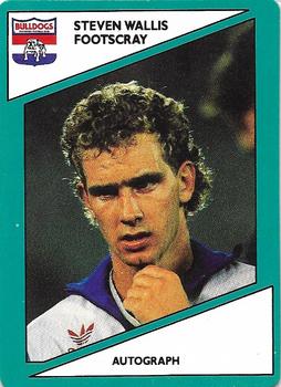1988 Scanlens VFL #69 Steven Wallis Front